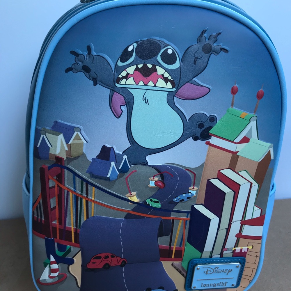 Loungefly Disney Lilo & Stitch Mink Backpack
